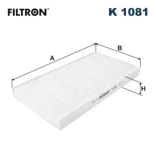 Фильтр салона filtron K1081