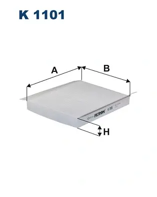 Фильтр салона filtron K 1101