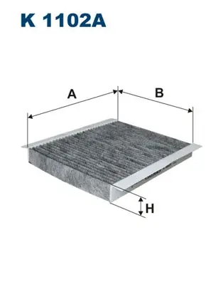 Фільтр салону Filtron K1102A (фото 1)