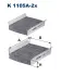 Фильтр салона filtron K 1105A-2X