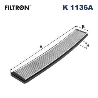 Фільтр салону filtron K 1136A на Бмв Х3 е83