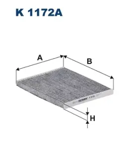 Фильтр салона filtron K 1172A
