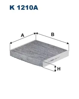 Фильтр салона filtron K1210A