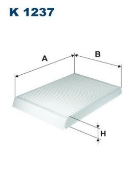 Фільтр салону filtron K1237