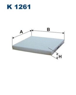 Фильтр салона filtron K1261