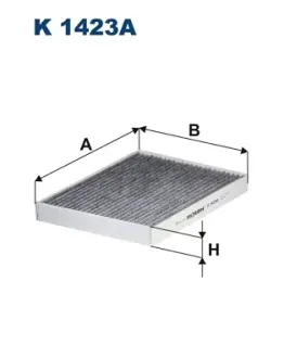Фільтр салону filtron K1423A