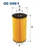 Корпус масляного фильтра filtron OE6491