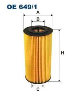 Корпус масляного фильтра filtron OE 649/1