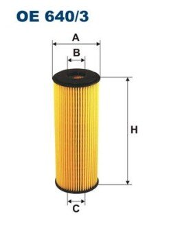 Масляний фільтр filtron OE6403