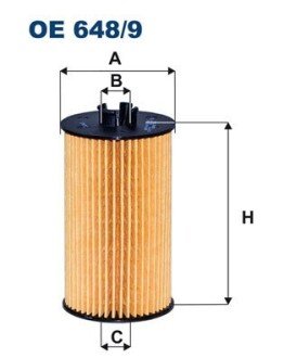 Масляний фільтр filtron OE 648/9 на Опель Инсигния