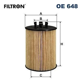 Масляний фільтр filtron OE648