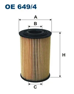 Масляный фильтр filtron OE6494