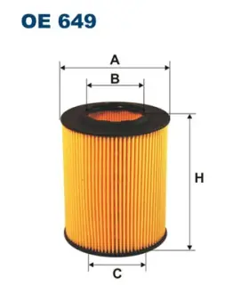 Масляный фильтр filtron OE649 Бмв E38