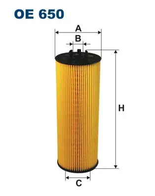 Масляный фильтр filtron OE650