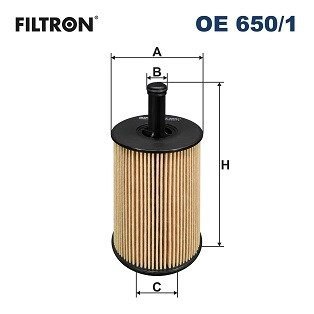 Масляний фільтр filtron OE650/1