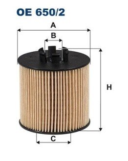 Масляний фільтр filtron OE650/2 на Фольксваген Туран