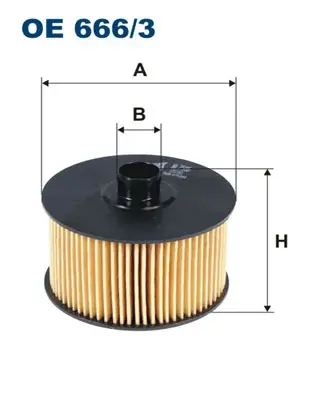 Масляний фільтр Filtron OE6663 (фото 1)