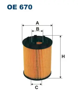 Масляний фільтр Filtron OE670
