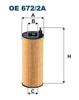 Масляный фильтр filtron OE6722A