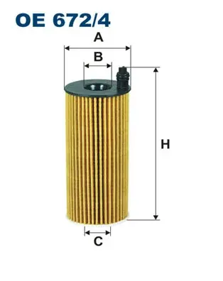 Масляный фильтр filtron OE6724
