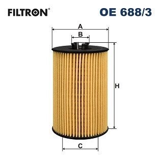 Масляний фільтр filtron OE 688/3 на Шкода Kamiq