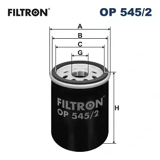 Масляный фильтр filtron OP 545/2