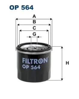 Масляний фільтр Filtron OP 564