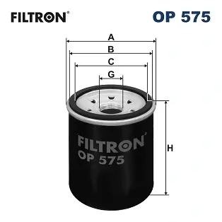 Масляний фільтр Filtron OP 575 (фото 1)