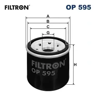 Масляний фільтр Filtron OP 595 (фото 1)