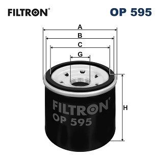 Масляний фільтр filtron OP595 на Рено Гранд сценик 3