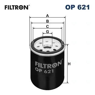 Масляный фильтр filtron OP621 Тойота Хайлендер