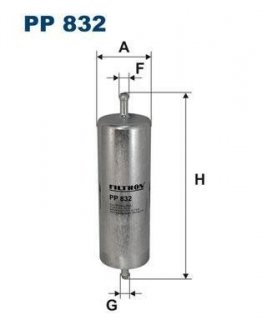 Воздушный фильтр filtron PP 832