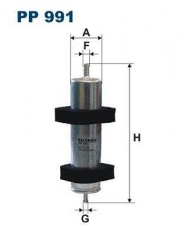 Паливний (топливный) фільтр filtron PP 991