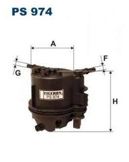 Повітряний фільтр filtron PS 974