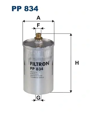 Топливный фильтр filtron PP 834