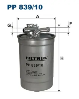 Паливний (топливный) фільтр Filtron PP 839/10