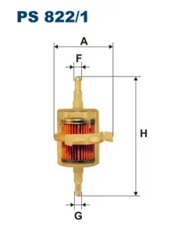 Топливный фильтр filtron PS8221