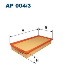 Повітряний фільтр filtron AP 004/3 на Porsche Cayenne