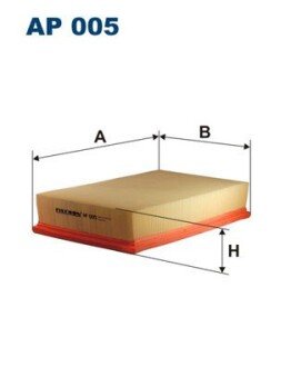 Воздушный фильтр filtron AP 005 на Ауди 90
