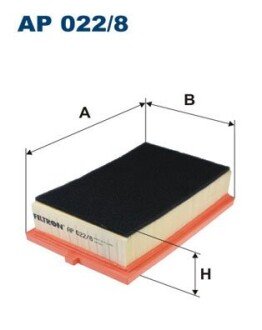 Повітряний фільтр filtron AP 022/8