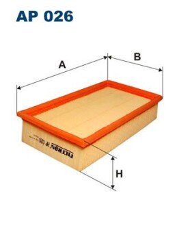 Повітряний фільтр filtron AP026