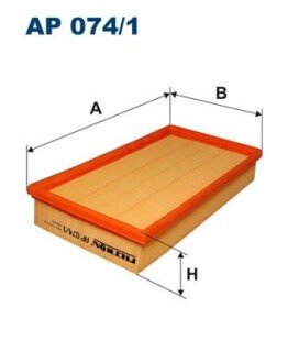 Повітряний фільтр filtron AP 074/1 на Форд Фокус 1