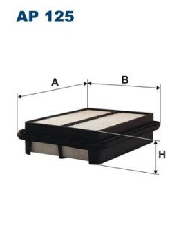 Воздушный фильтр filtron AP125