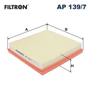 Воздушный фильтр filtron AP 139/7 на Шкода Октавия а7