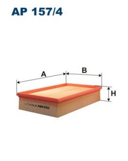 Воздушный фильтр filtron AP 157/4 на Фольксваген Транспортер т5