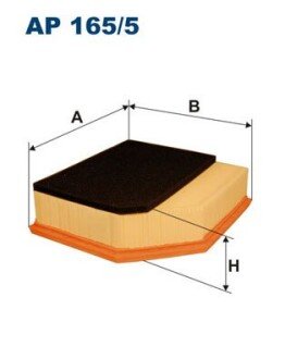 Повітряний фільтр filtron AP 165/5 на Вольво S60