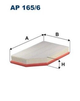 Повітряний фільтр filtron AP 165/6 на Вольво S60