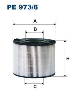 Воздушный фильтр filtron PE 973/6 на Ауди Q7