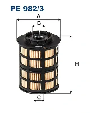 Воздушный фильтр filtron PE9823
