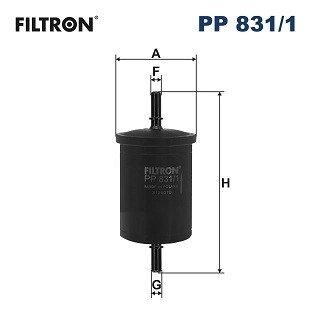 Воздушный фильтр filtron PP 831/1 на Пежо 408